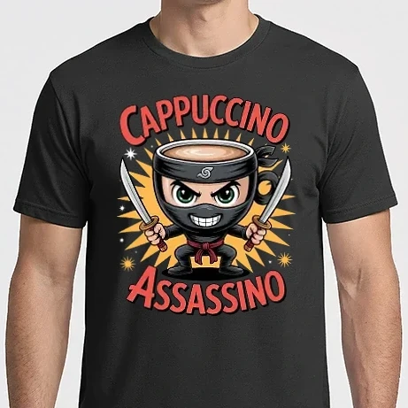 Férfi Imperial póló - Cappuccino Assasino