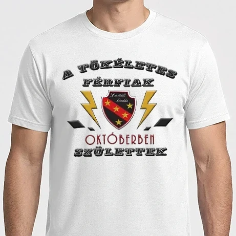 Férfi Imperial póló - Tökéletes férfi október