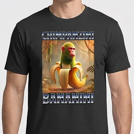 Férfi Imperial póló - Chimpanzini Bananini