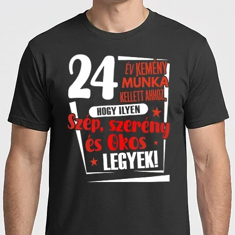 Férfi Imperial póló - 24 év kemény munka kellett