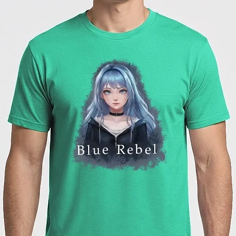 Férfi Imperial póló - Blue Rebel – A Lázadás Színe