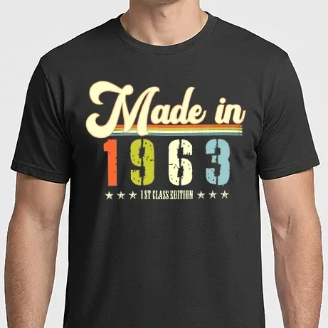Férfi Imperial póló - made in 1963, 1st class edition, születésnap, 1963-ban készült
