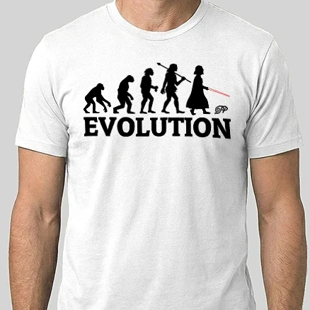 Férfi Alap póló - Evolution  Master fekete