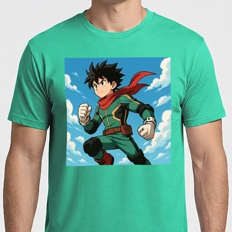 Férfi Imperial póló - Hősök Hőse Anime