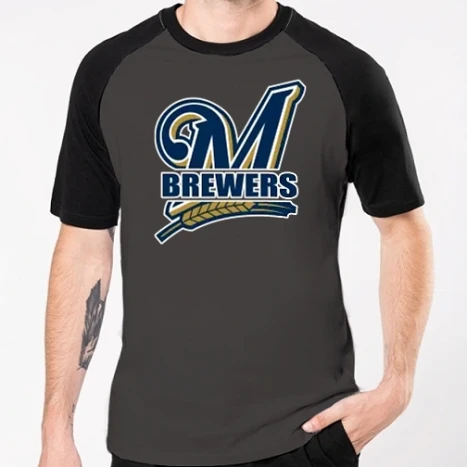 Férfi Baseballpóló - Brewers 1