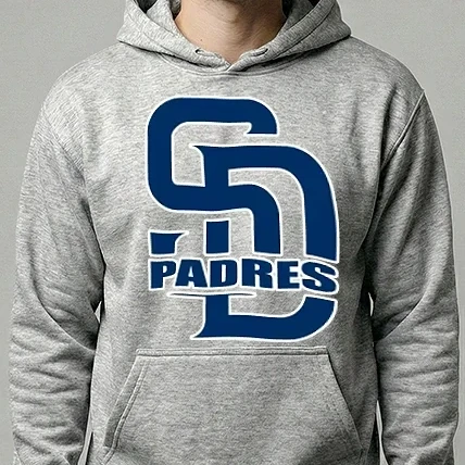 Férfi kapucnis pulóver - Padres 1