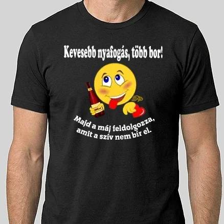 Férfi Alap póló - Boros Poén Szívgyógyszer