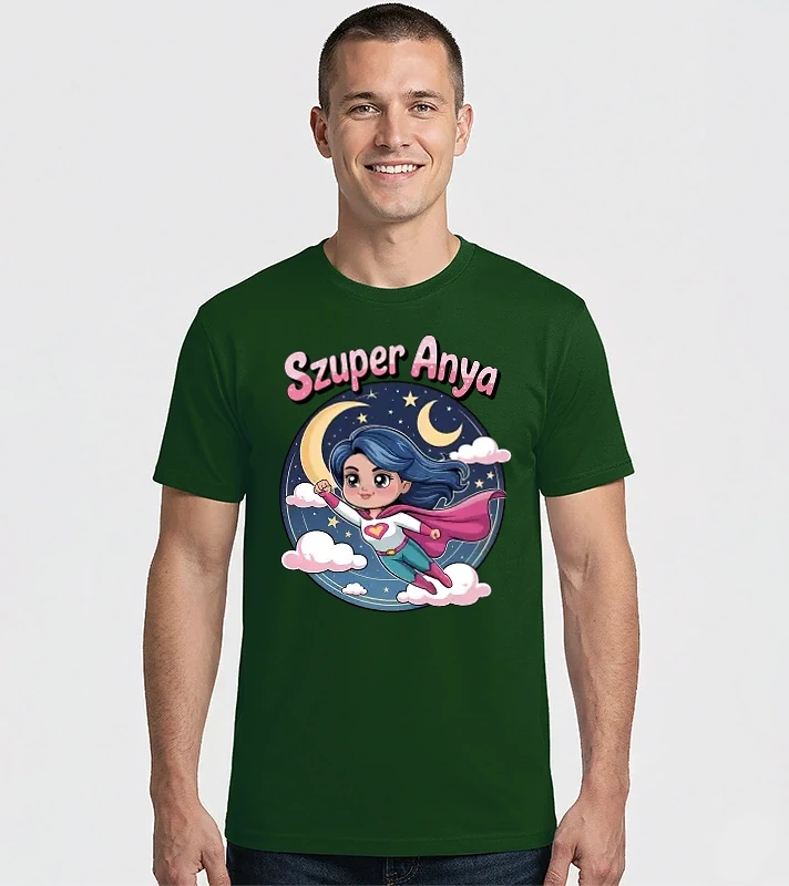 SZUPER ANYA 1 – Férfi Imperial póló