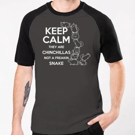 Férfi Baseballpóló - Keep Calm
