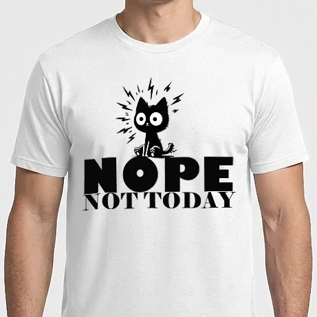 Férfi Imperial póló - Nope, not today cica