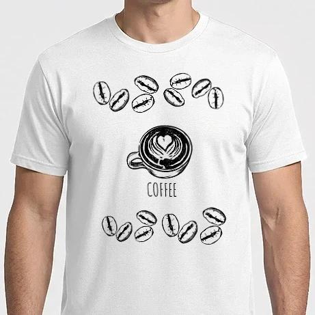 Férfi Imperial póló - Kávé