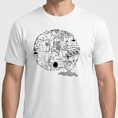 Férfi Imperial póló - Kávé