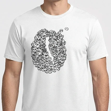 Férfi Imperial póló - Kávé