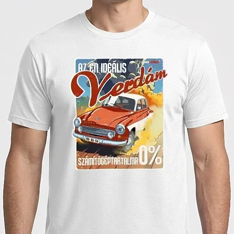 Férfi Imperial póló - Oldtimer Wartburg