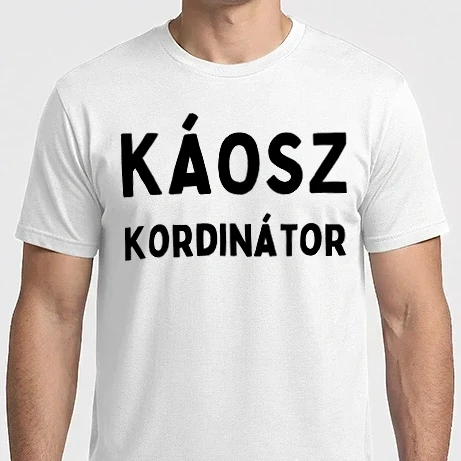 Férfi Imperial póló - Káosz kordinátor
