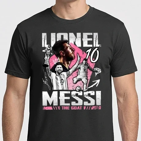 Férfi Imperial póló - Messi tribute