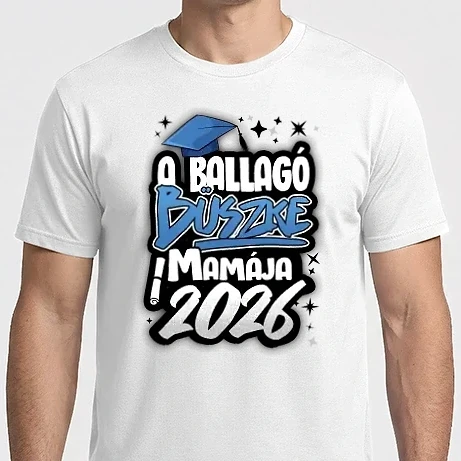 Férfi Imperial póló - Ballagó büszke mamája