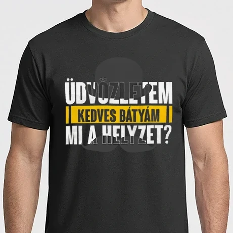 Férfi Imperial póló - Üdvözletem kedves bátyám