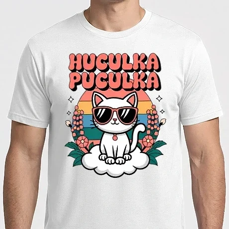 Férfi Imperial póló - Huculka Puculka cica 1