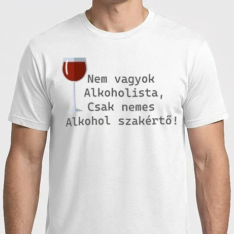 Férfi Imperial póló - Alkoholista