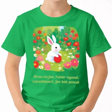 Uniszex gyerek Póló - Locsoló vers