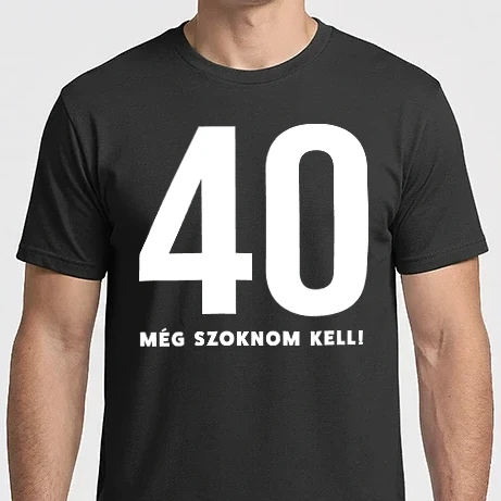 Férfi Imperial póló - 40 - még szoknom kell - fehér