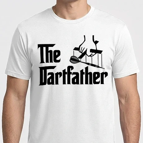 Férfi Imperial póló - The Dartfather - fekete