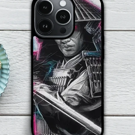 iPhone telefontok - Cyperpunk szamuráj