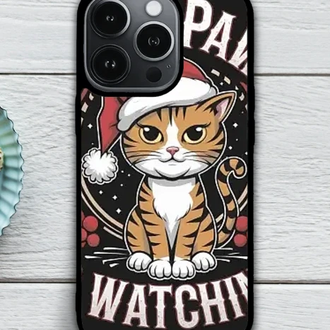 iPhone telefontok - Santa Paws is watching