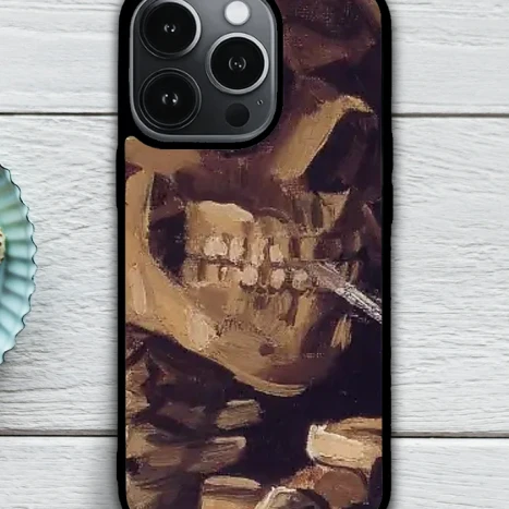 iPhone telefontok - Cigiző csontváz