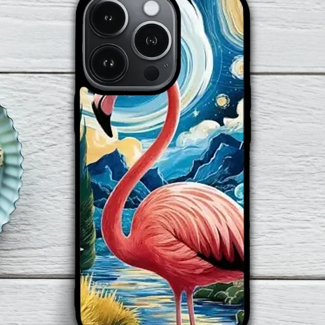 iPhone telefontok - Van Gogh Flamingo