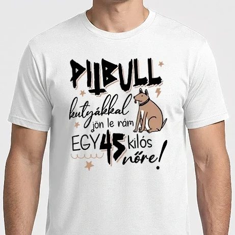 Férfi Imperial póló - Pitbull kutyákkal jön le rám