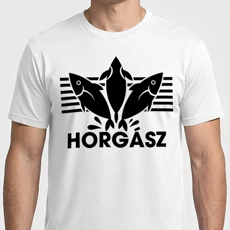 Férfi Imperial póló - Original Horgász fekete