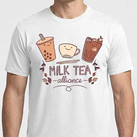 Férfi Imperial póló - Tejes tea