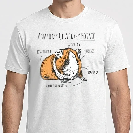 Férfi Imperial póló - Tengerimalac anatómia