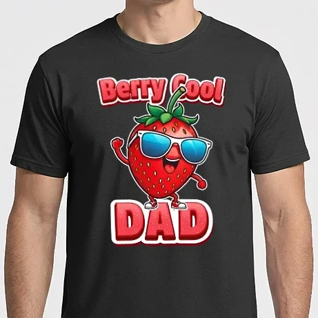 Férfi Imperial póló - Berry Cool Dad Eper Napszemüvegben