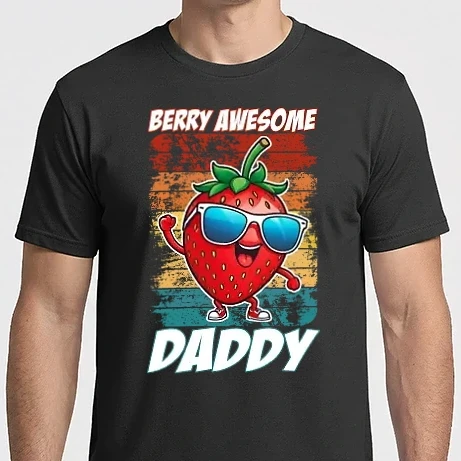 Férfi Imperial póló - Berry Awesome Daddy Eper