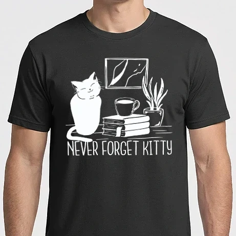 Férfi Imperial póló - Never Forget Kitty
