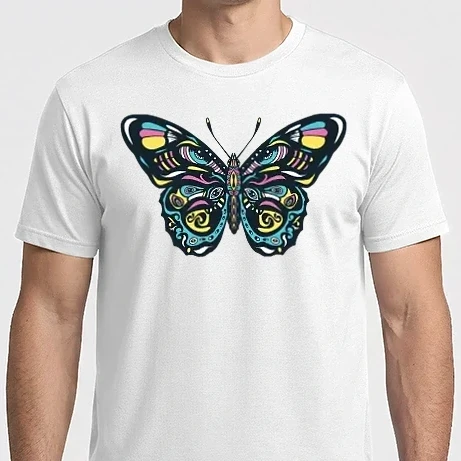 Férfi Imperial póló - Színes pillangó