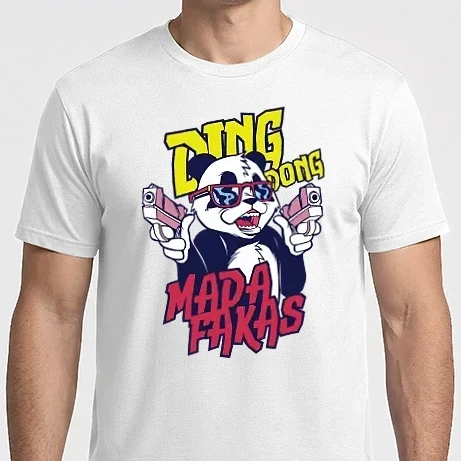 Férfi Imperial póló - Ding Dong Panda
