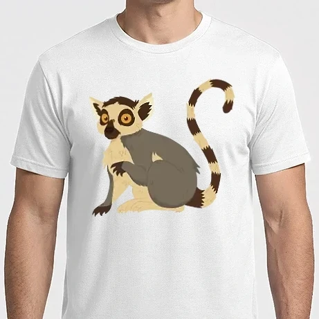 Férfi Imperial póló - Cuki lemur