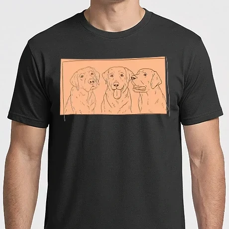Férfi Imperial póló - Labradorok