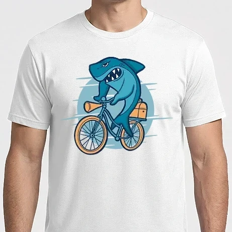 Férfi Imperial póló - Bicós cápa