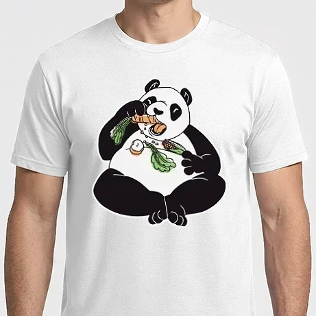 Férfi Imperial póló - Evő panda