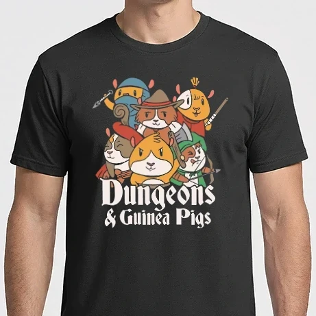 Férfi Imperial póló - Dungeons And Guinea Pigs