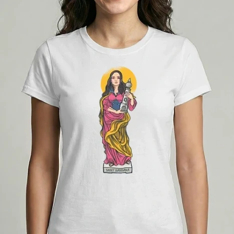 Női Imperial póló - Saint Barbara