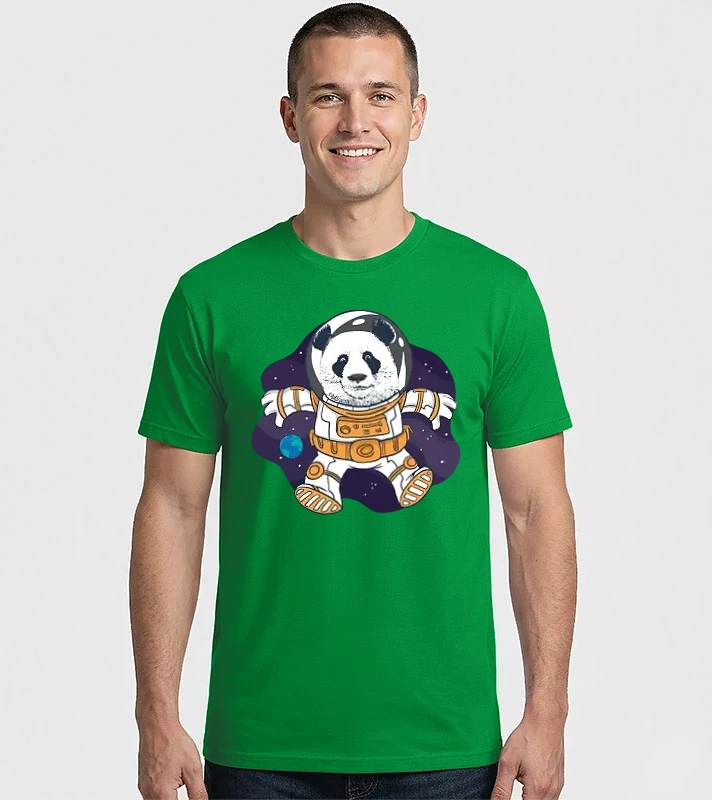 Űrhajós panda – Férfi Imperial póló