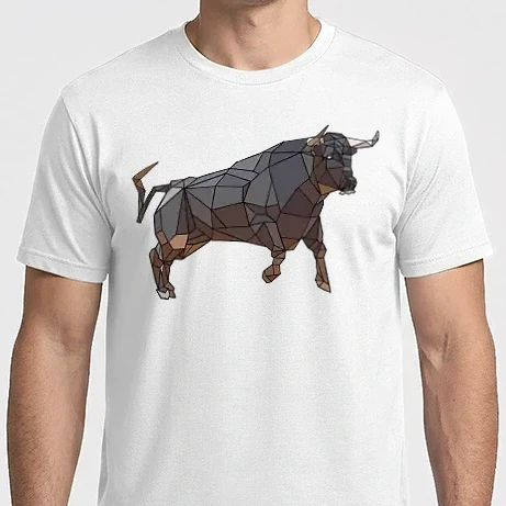 Férfi Imperial póló - Mozaik Bika