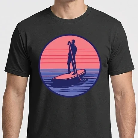 Férfi Imperial póló - Álló deszkás