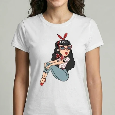 Női Imperial póló - Rockabilly lány